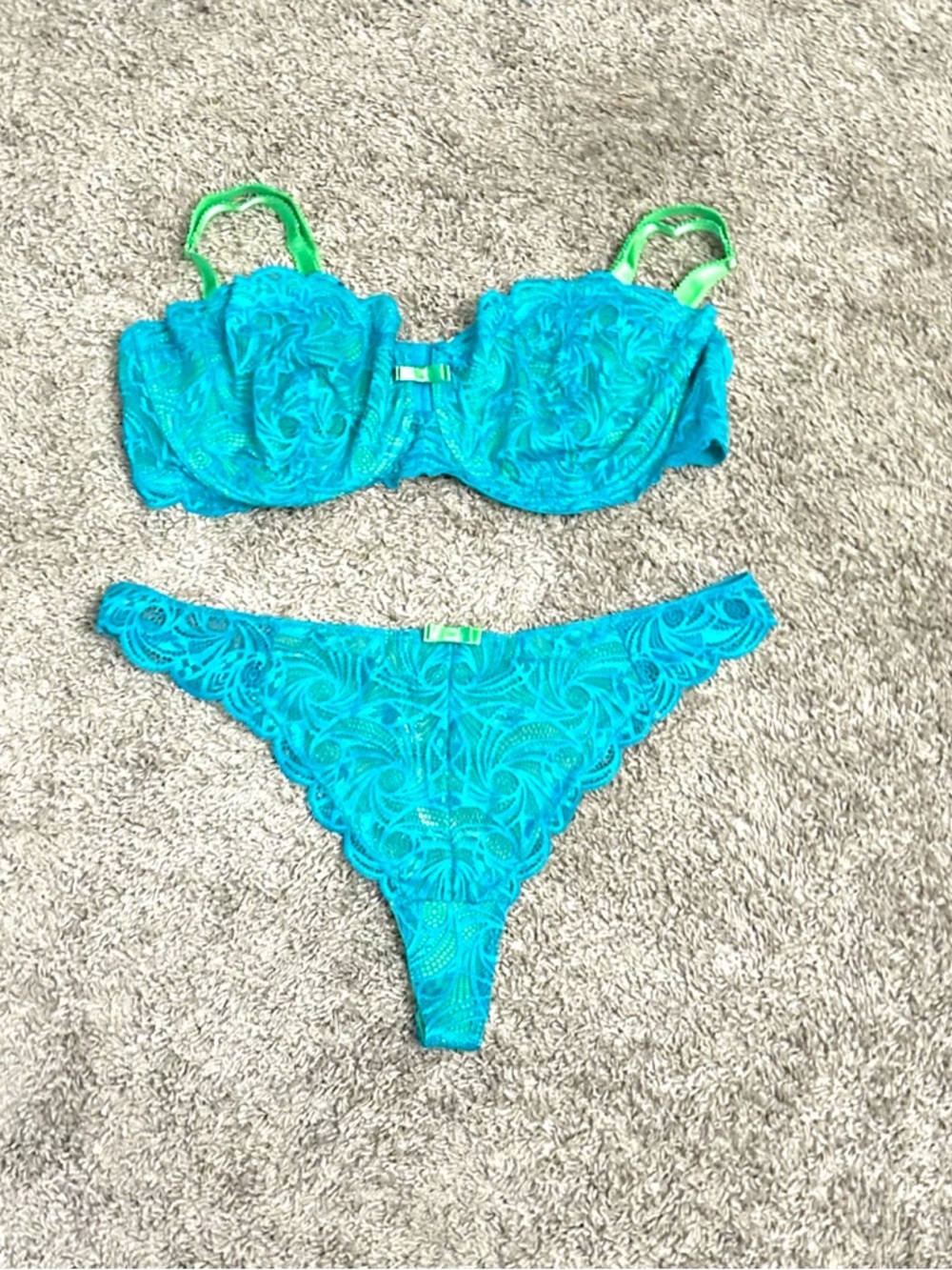 NWT! Adore Me Lace Bra & Panty Set